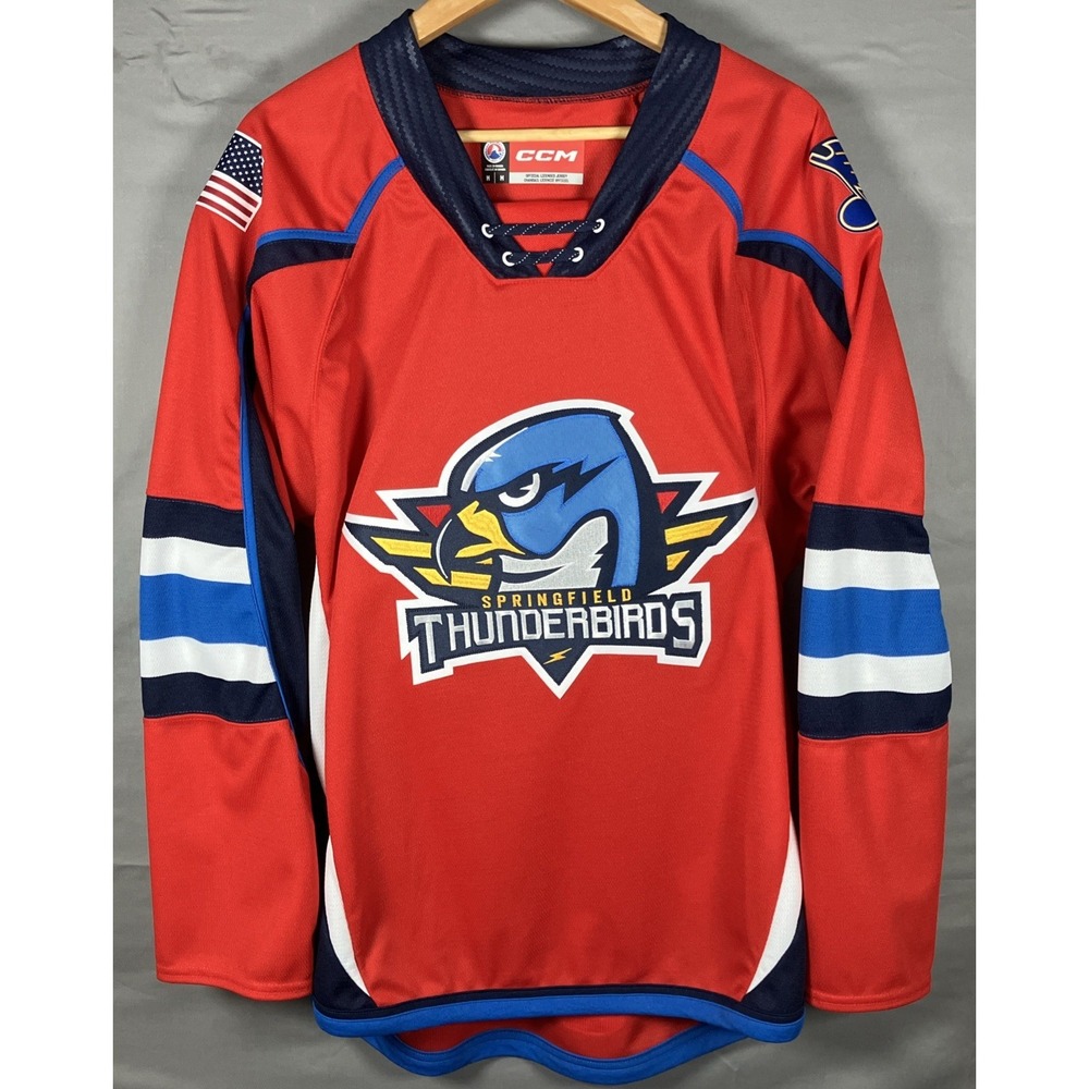 CCM Springfield Thunderbirds AHL Hockey Jersey Medium Red NWT St Louis Blues